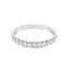 Round Brilliant Cut 0.50ct Diamond Grain Set Wedding Band