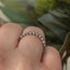 Round Brilliant Cut 2.00ct Diamond Full Hoop Eternity Ring
