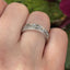 Round Brilliant Cut 1.00ct Diamond Full Hoop Eternity Ring