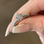 Round Brilliant Cut 0.91ct Diamond Engagement Ring with Diamond Shoulders