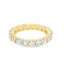 Round Brilliant Cut 2.10ct Diamond Full Hoop Eternity Ring