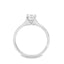 Emerald Cut 0.84ct Diamond Solitaire Engagement Ring