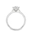 Round Brilliant Cut 0.70ct Diamond Engagement Ring with Diamond Shoulders