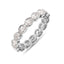 Oval Cut 2.37ct Diamond Full Hoop Eternity Ring