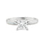 Princess Cut 1.01ct Diamond Solitaire Engagement Ring