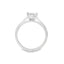 Princess Cut 1.01ct Diamond Solitaire Engagement Ring