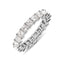 Princess Cut 3.30ct Diamond Full Hoop Eternity Ring