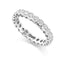 Round Brilliant Cut 2.00ct Diamond Full Hoop Eternity Ring