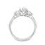 Round Brilliant Cut 1.00ct Diamond Trilogy Engagement Ring