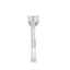 Princess Cut 0.73ct Diamond Trilogy Engagement Ring