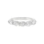 Pear Cut 1.00ct Diamond 5 Stone Eternity Ring
