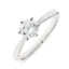 Round Brilliant Cut 0.70ct Diamond Solitaire Engagement Ring