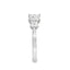 Princess Cut 0.71ct Diamond Trilogy Engagement Ring