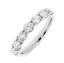Round Brilliant Cut 1.04ct Diamond 7 Stone Eternity Ring