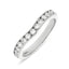 Round Brilliant Cut 0.50ct Diamond Wishbone Eternity Ring