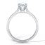 Emerald Cut 1.01ct Diamond Solitaire Engagement Ring