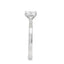 Emerald Cut 0.53ct Diamond Solitaire Engagement Ring