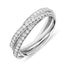 Round Brilliant Cut 1.30ct Diamond Russian Eternity Ring