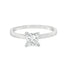 Princess Cut 0.65ct Diamond Solitaire Engagement Ring