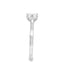 Princess Cut 0.65ct Diamond Solitaire Engagement Ring