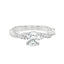 Round Brilliant Cut 0.70ct Diamond Engagement Ring with Diamond Shoulders