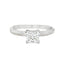 Princess Cut 0.80ct Diamond Solitaire Engagement Ring