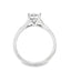 Princess Cut 0.70ct Diamond Engagement Ring with Diamond Shoulders