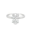Lab Grown Oval Cut 2.00ct Diamond Solitaire Engagement Ring