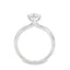 Round Brilliant Cut 0.70ct Diamond Engagement Ring with Diamond Shoulders