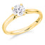 Round Brilliant Cut 0.70ct Diamond Solitaire Engagement Ring