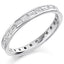 Baguette Cut 1.25ct Diamond Full Hoop Wedding Band