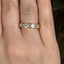 Princess Cut 1.40ct Diamond 7 Stone Half Hoop Eternity Ring