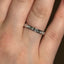 Baguette Cut 0.50ct Diamond Half Hoop Wedding Band