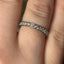 Round Brilliant Cut 0.50ct Diamond Grain Set Wedding Band