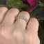Round Brilliant Cut 1.03ct Diamond 10 Stone Half Hoop Eternity Ring