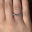 Round Brilliant Cut 1.05ct Diamond 7 Stone Wishbone Eternity Ring