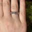 Baguette Cut 2.04ct Diamond Half Hoop Eternity Ring