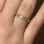 Princess Cut 0.50ct Diamond Half Hoop Wedding Band