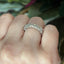 Princess Cut 1.52ct Diamond 7 Stone Eternity Ring