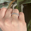 Oval Cut 4.50ct Diamond Full Hoop Eternity Ring