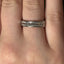 Baguette Cut 1.00ct Diamond Half Hoop Eternity Ring