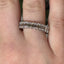 Emerald Cut 6.00ct Diamond Full Hoop Eternity Ring