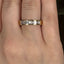 Baguette Cut 1.00ct Diamond Half Hoop Eternity Ring