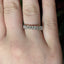 Princess Cut 1.00ct Diamond 9 Stone Eternity Ring