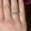Round Brilliant Cut 1.02ct Diamond 7 Stone Eternity Ring