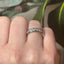 Round Brilliant Cut 2.86ct Diamond Full Hoop Eternity Ring
