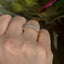 Round Brilliant Cut 1.00ct Diamond 7 Stone Half Hoop Eternity Ring