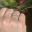 Round Brilliant Cut 1.02ct Diamond 7 Stone Half Hoop Eternity Ring