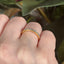 Princess Cut 0.75ct Diamond Half Hoop Eternity Ring