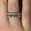 Round Brilliant & Baguette Cut 2.02ct Diamond Half Hoop Eternity Ring
